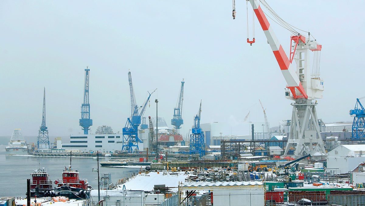 mainebiz.biz - Laurie Schreiber - Bath Iron Works draftsmen strike over wages, insurance, retirement security