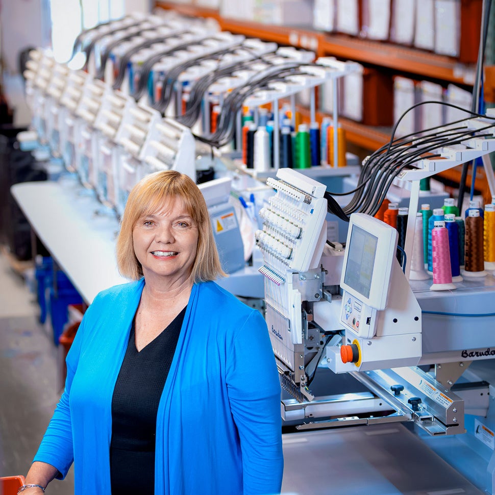 Jo-An Lantz at Geiger facility