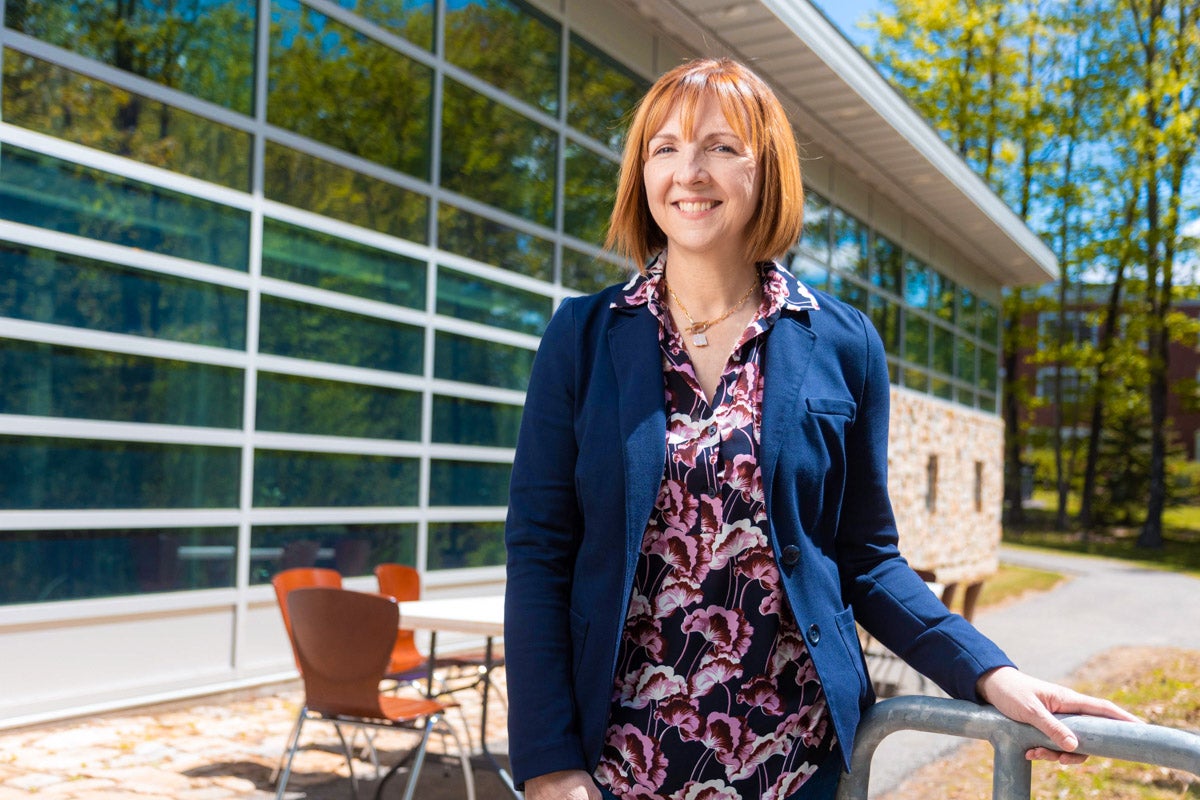 Renee Kelly standing outside