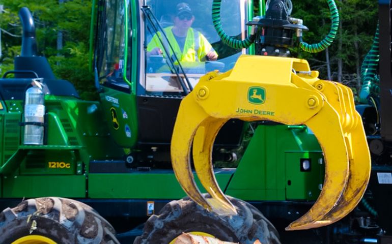 logger in machine