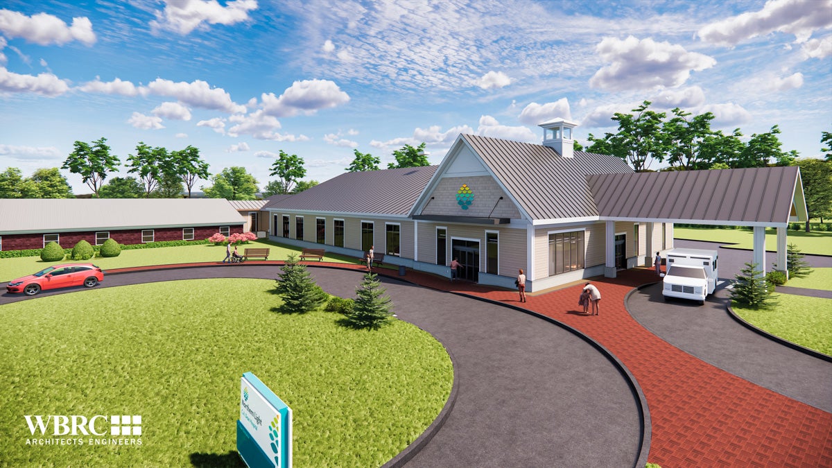 rendering of hospital