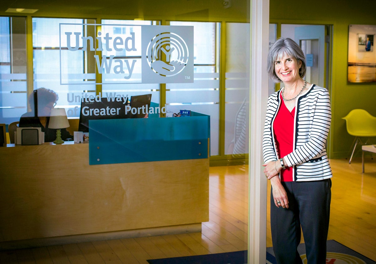 Liz Cotter Schlax in United Wayoffice