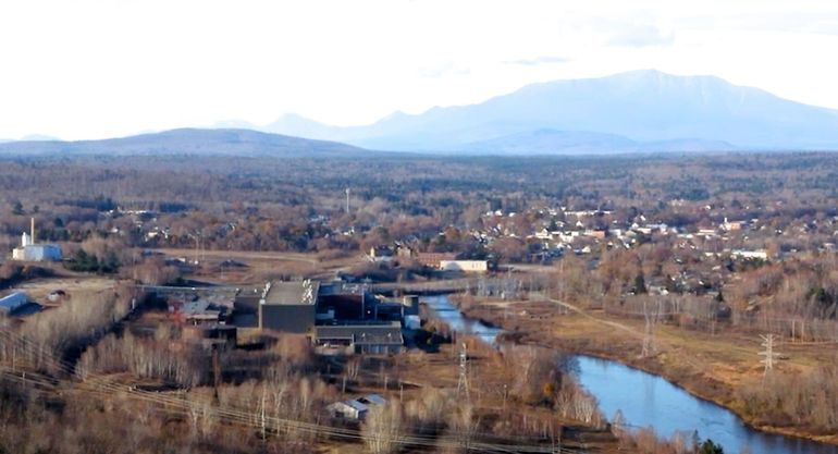 industrial property river mountain