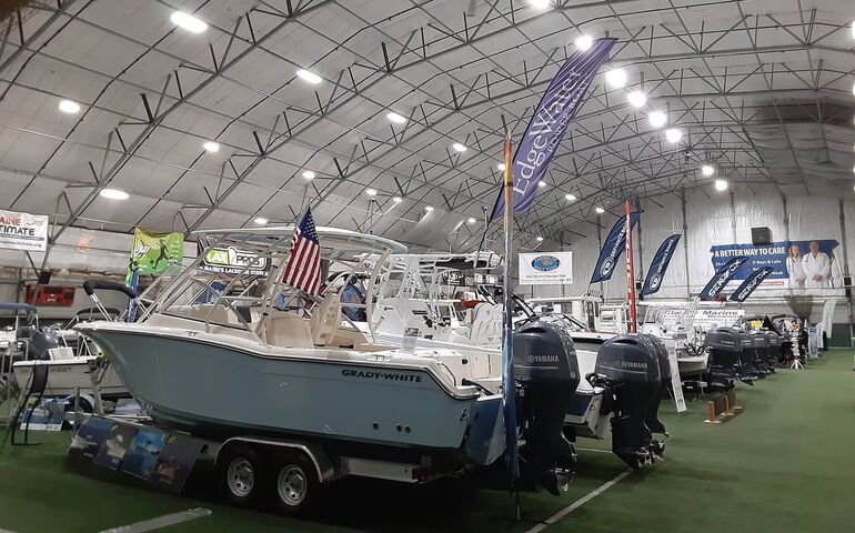 boats at the Portland Boat Show