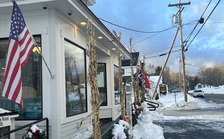 Downtown Manson storefronts