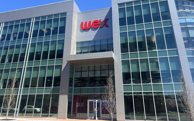WEX Inc. headquarters building in Portland.