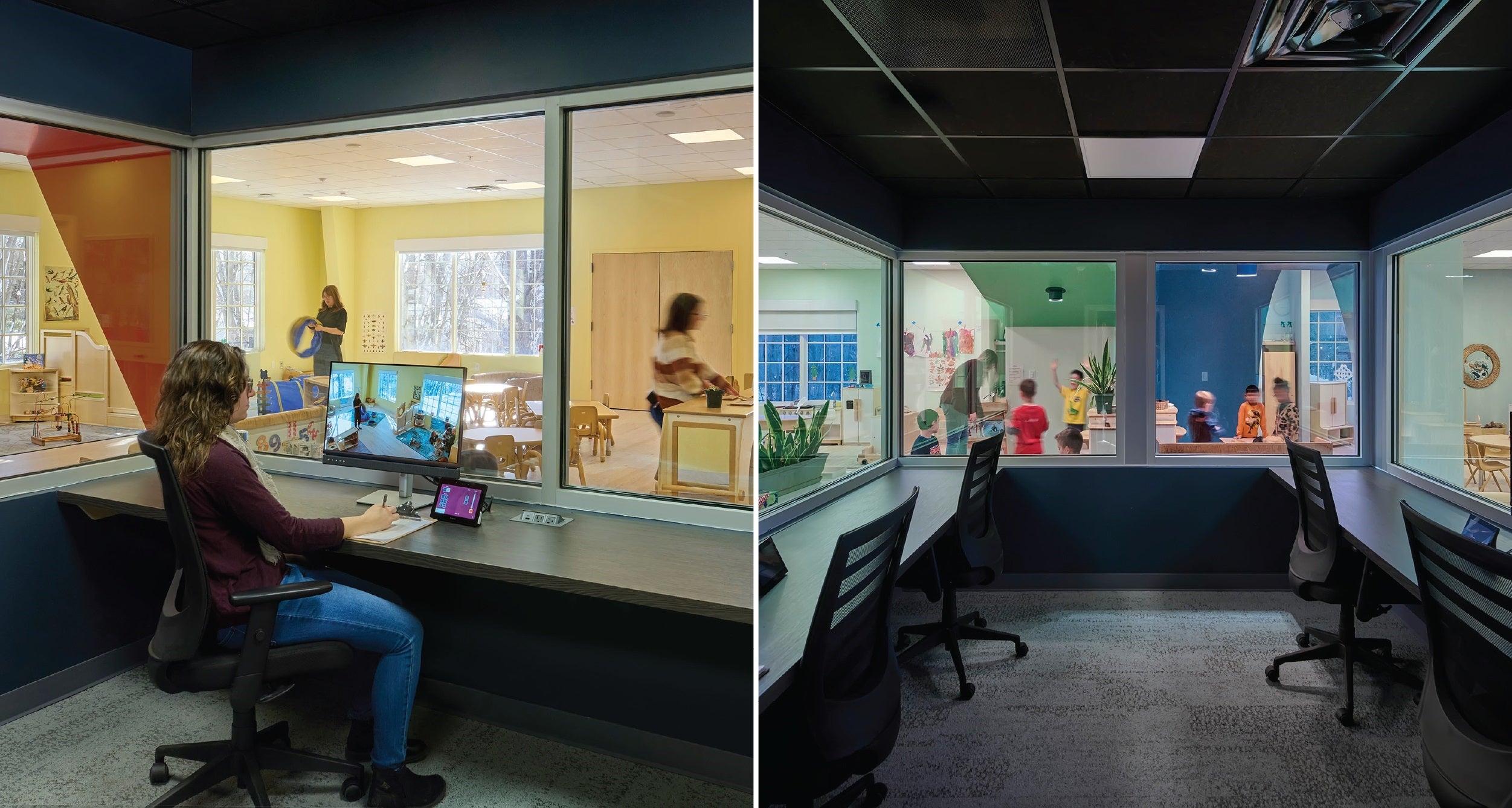 Sweatt-Winter has observation rooms.