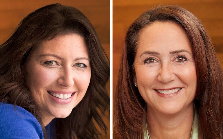 Sara Trickett and Hilary Rapkin of WEX Inc.