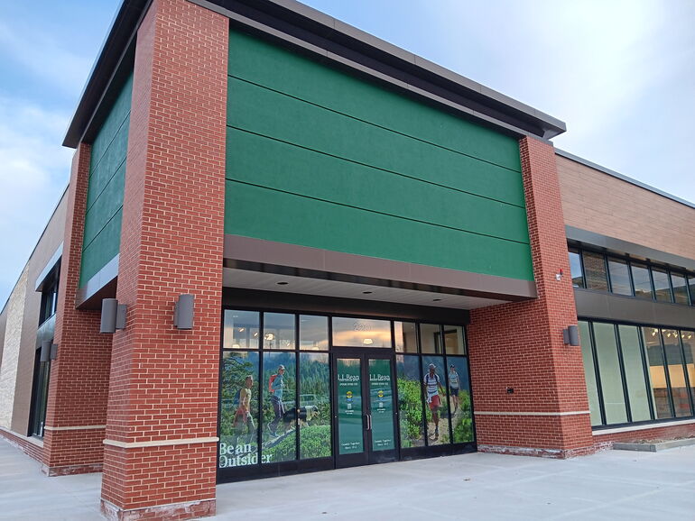 new L.L. Bean outlet storefront