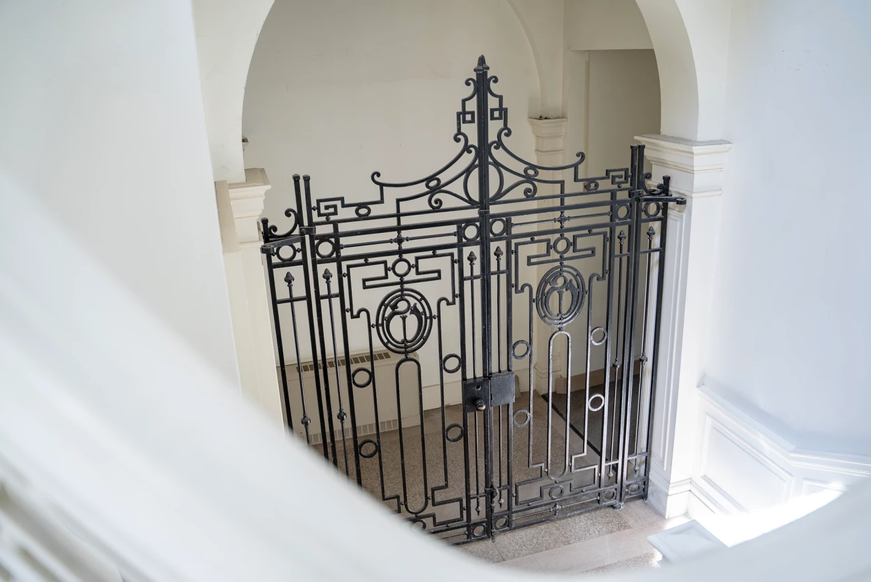 wrought iron gate
