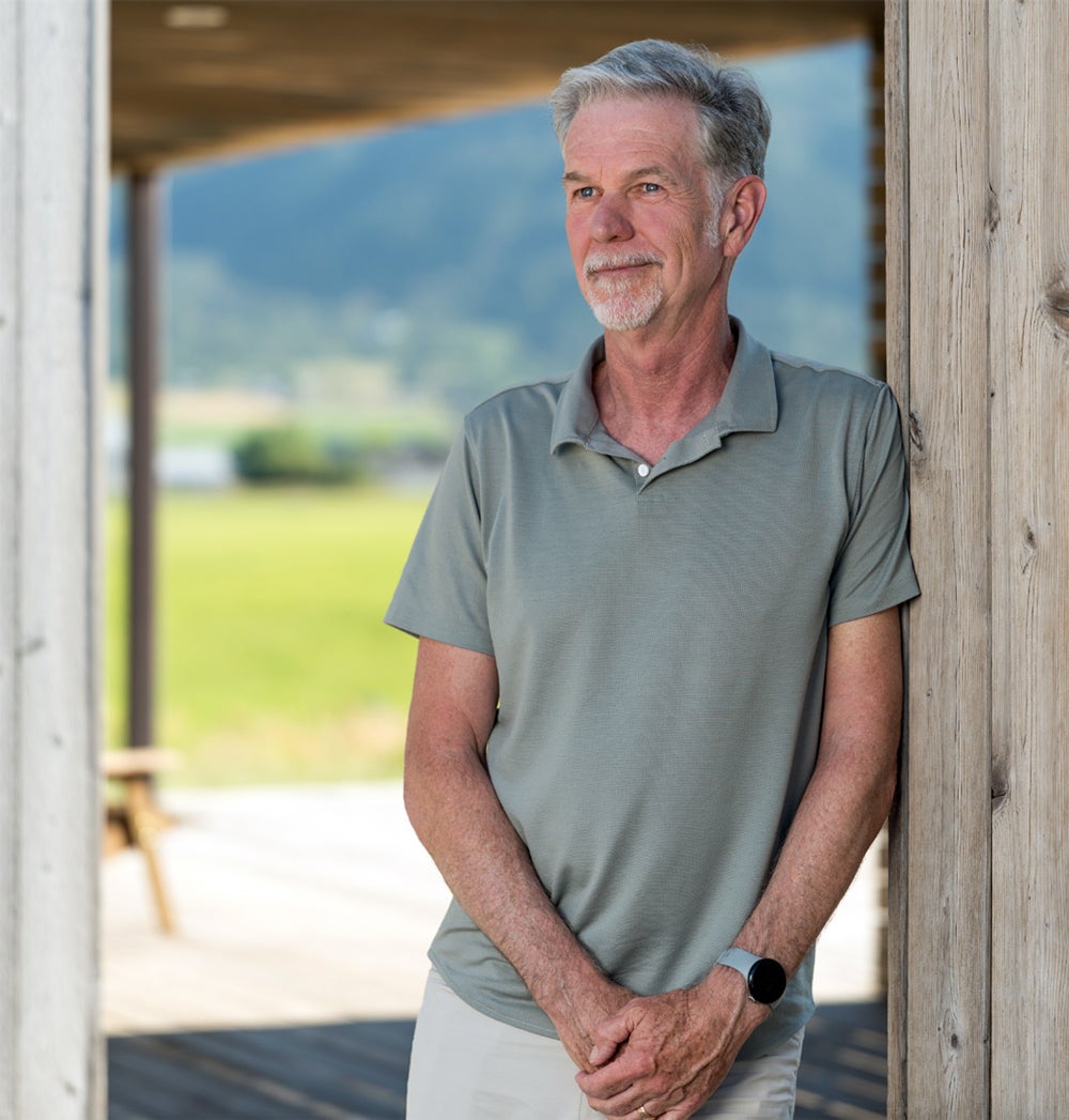 Bowdoin College alumnus Reed Hastings