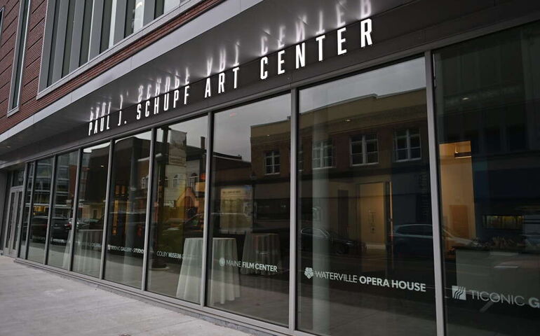building facade with glass windows