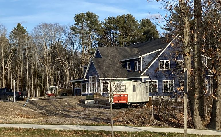 Dental building under construction