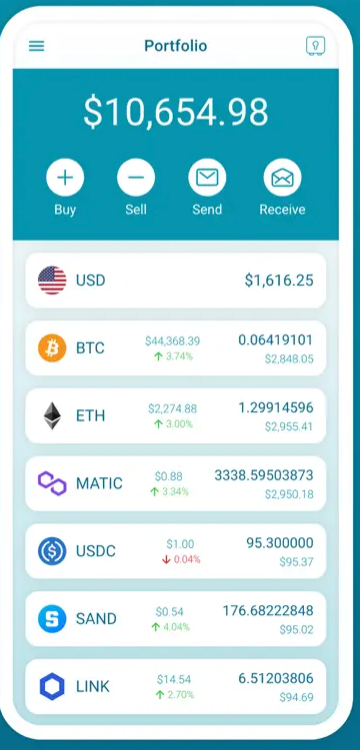 App screen shot