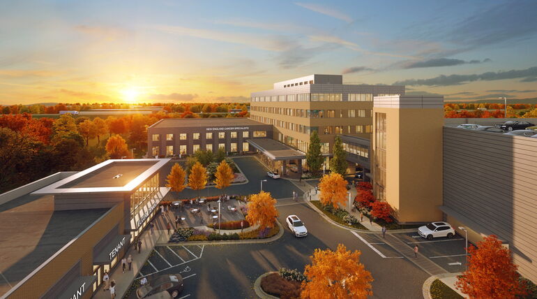 Rendering of Rock Row medial campus.
