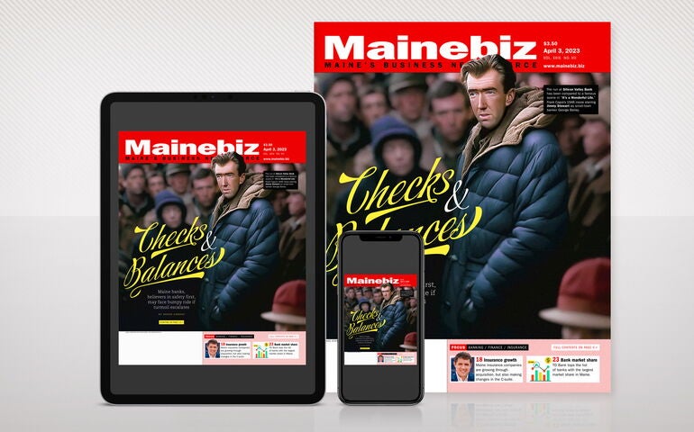 Mainebiz cover art