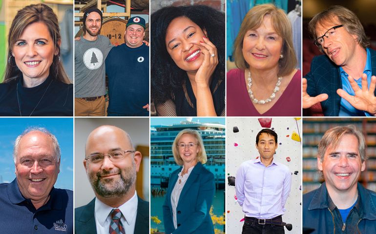 Photo collage of 10 Mainebiz 