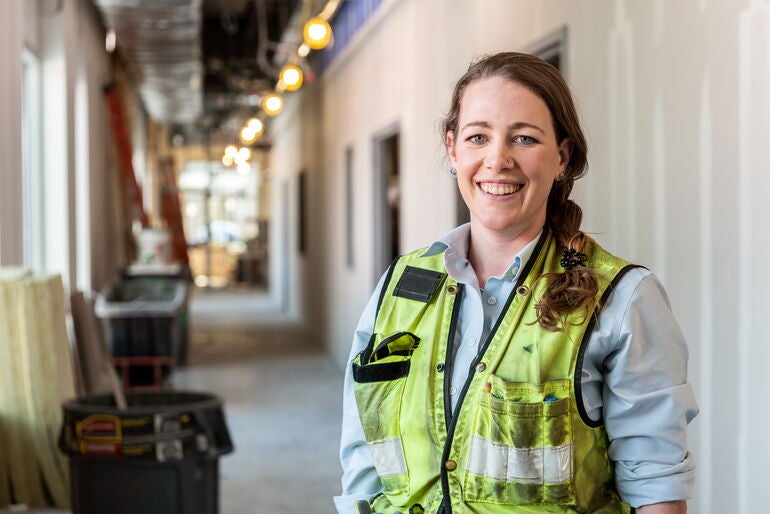 Stacey Harris of Consigli Construction