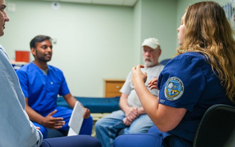 Group of students at University of New England