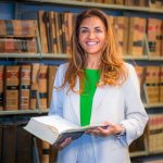 Kaveri Subbarao Nauhaus of Bernstein Shur with law books 