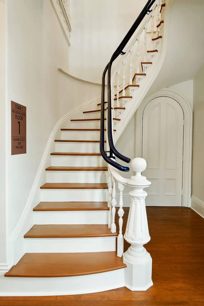 photo of antique staircase