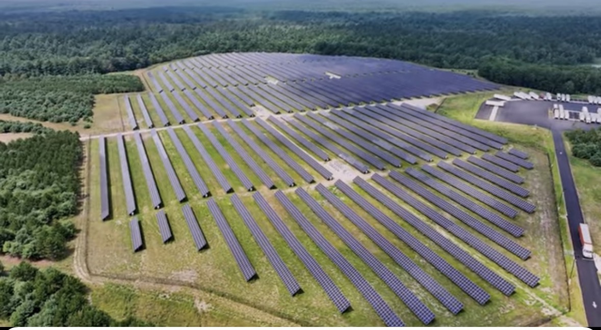 mainebiz.biz - Peter Van Allen - Solar array to power Poland Spring plant in Holllis
