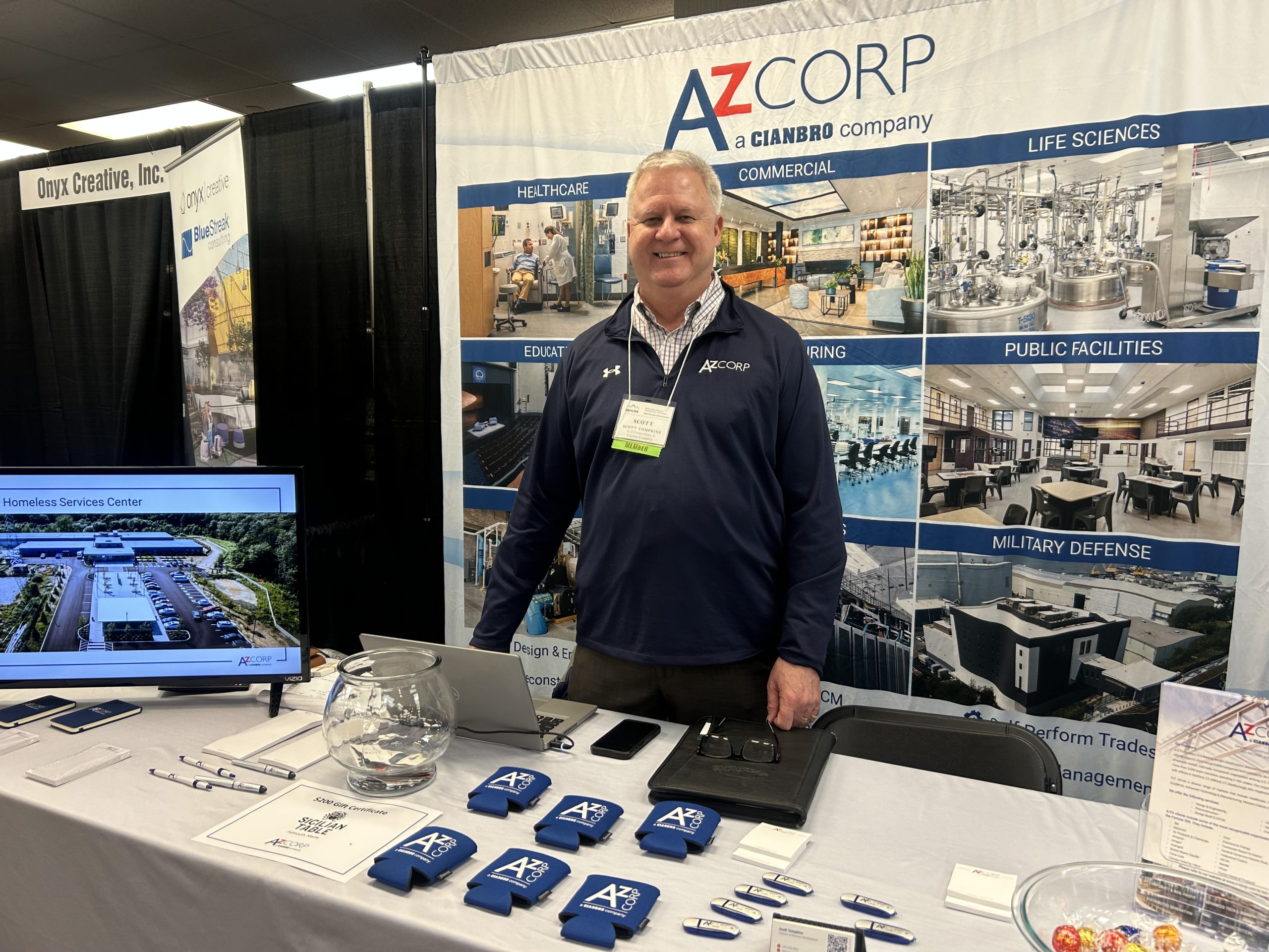 Scott Tompkins of A/Z Corp at MEREDA 2026 Member Showcase