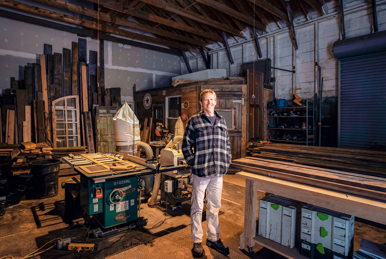 Building Business: South Portland builder incorporates salvaged wood with a history