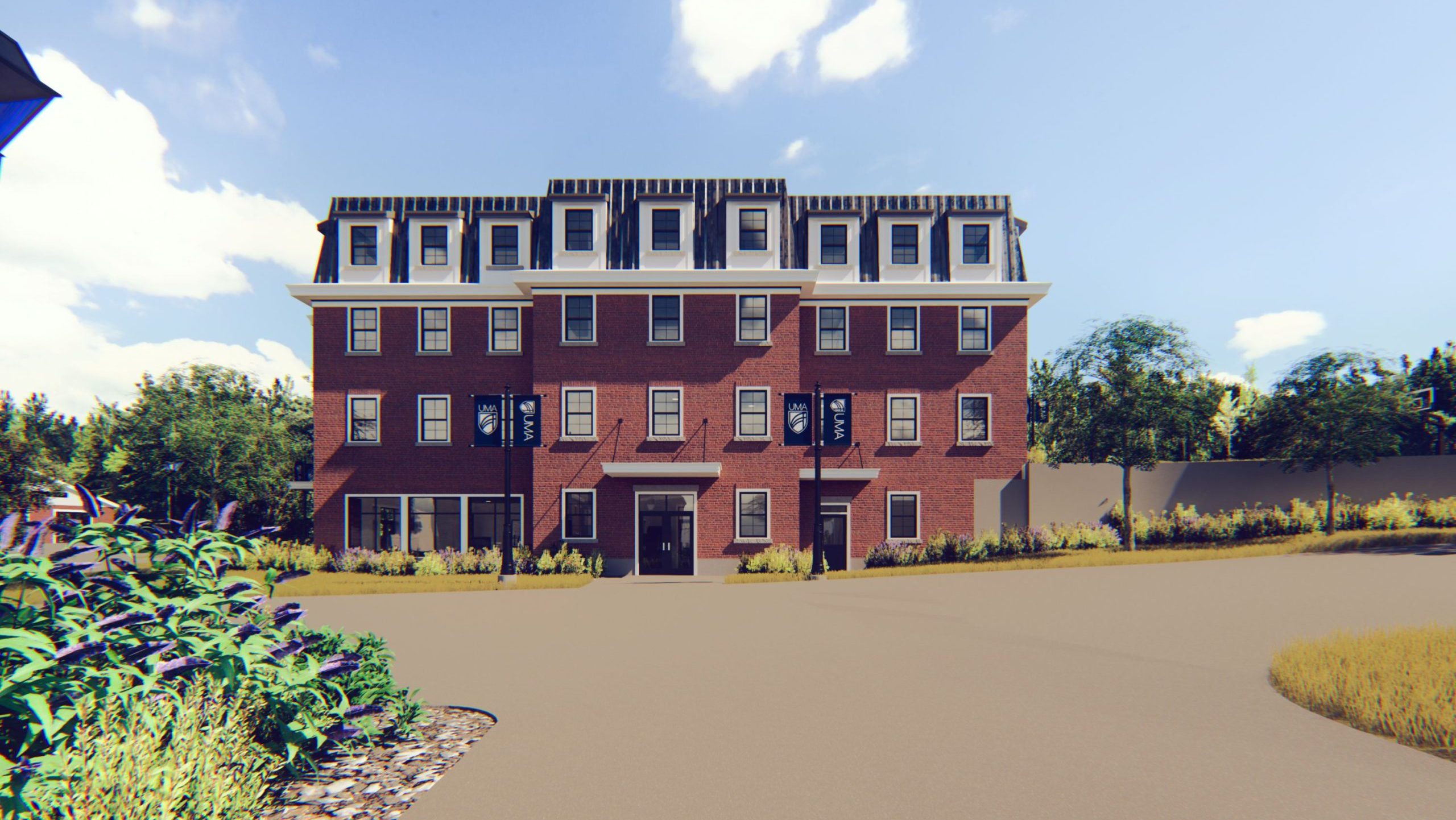 🔒University of Maine at Augusta breaks ground on residential hall in Hallowell