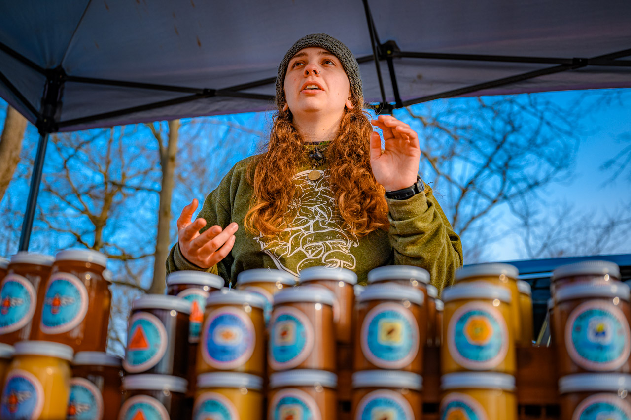 Laurel Wishman of Barters Island Bees 