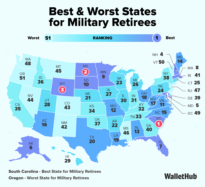 Maine shines among top 15 states for military retirees
