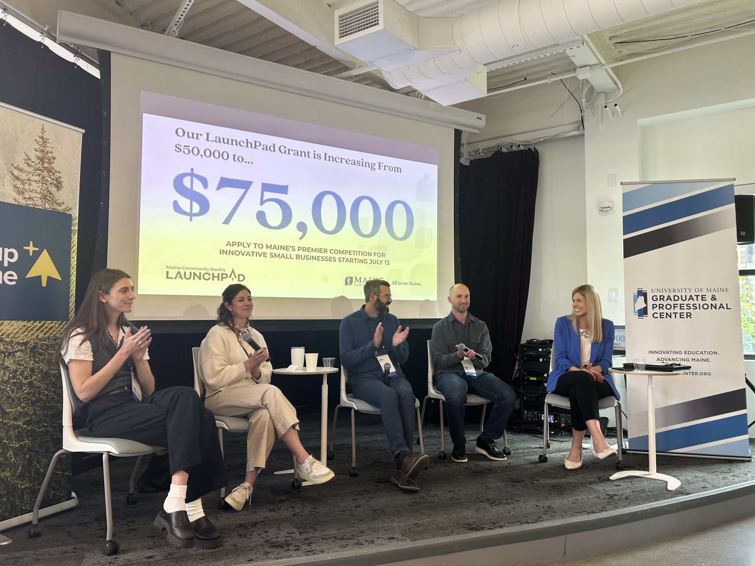 Maine Community Bank boosts prize money for LaunchPad contest