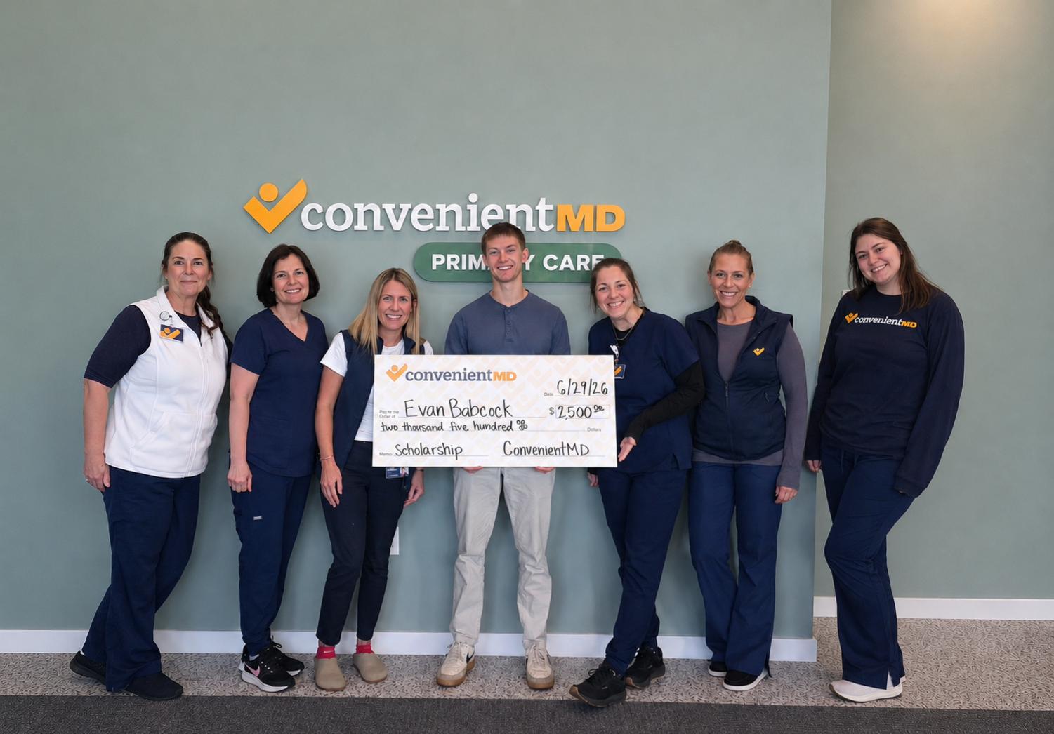 Evan Babcock AND CONVENIENTMD STAFF 