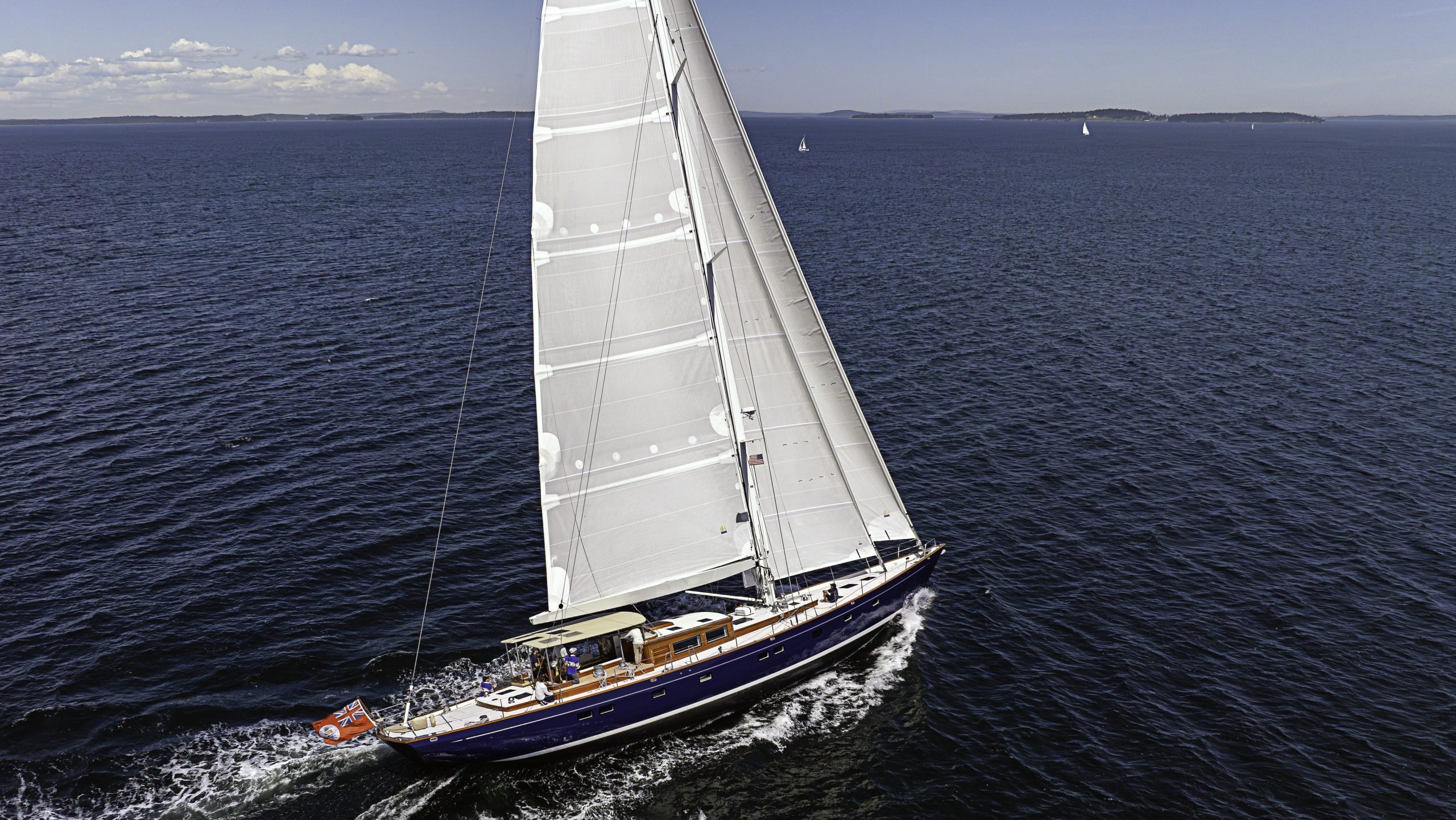 🔒 Custom ‘superyacht' built in Rockport aces sea trials