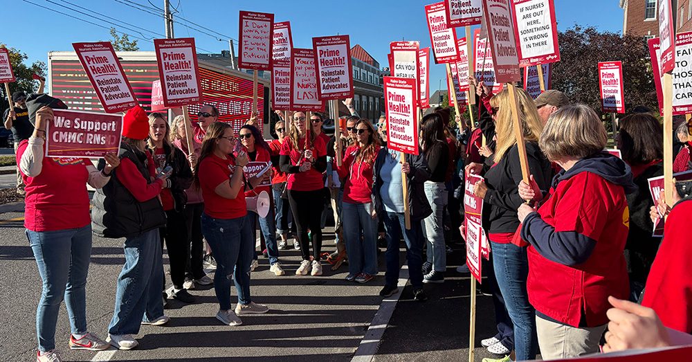 Mills asks owner of Lewiston hospital to reinstate nurses